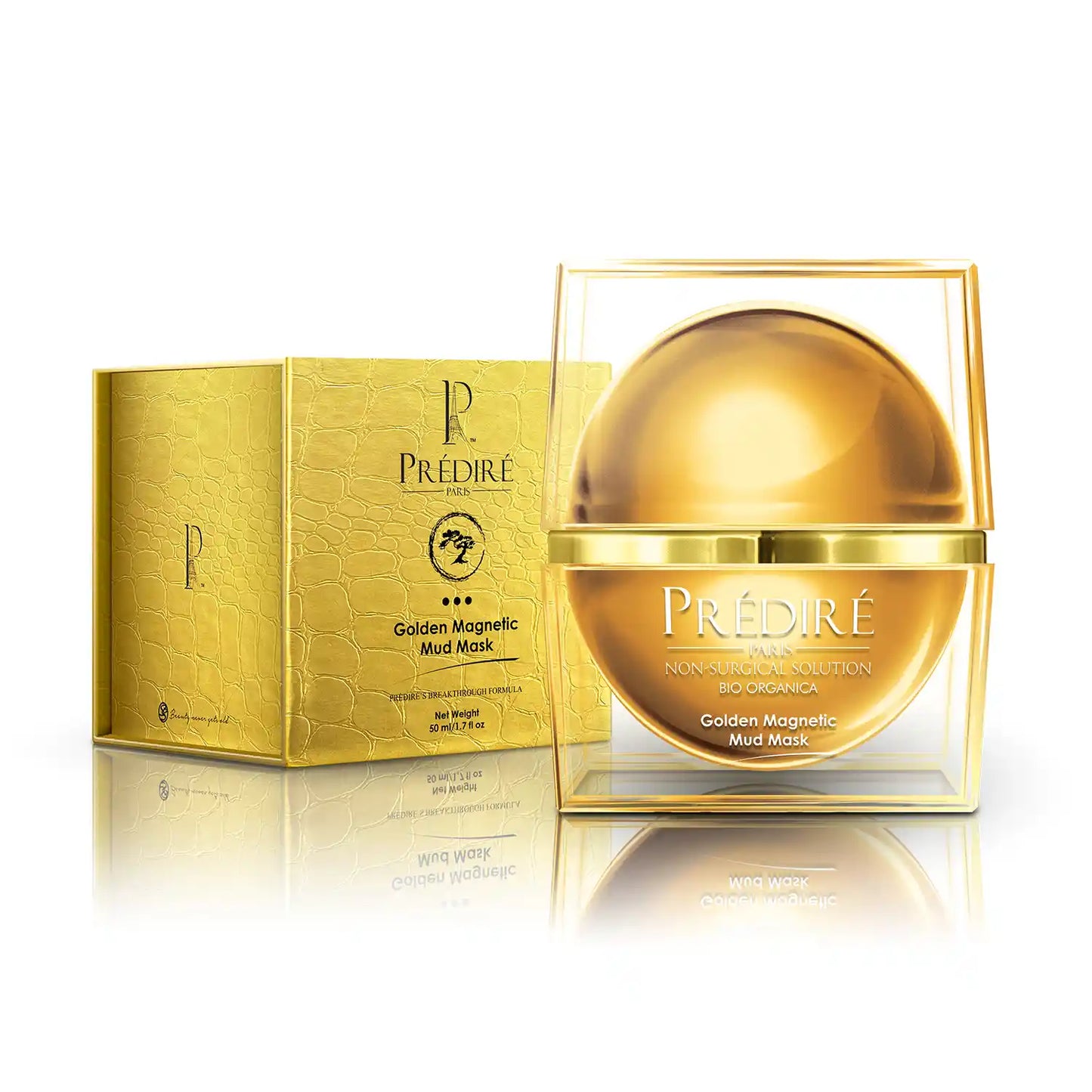 Golden Magnetic Mud Maska - Buster Kolagena i Kiseonika, 50ml