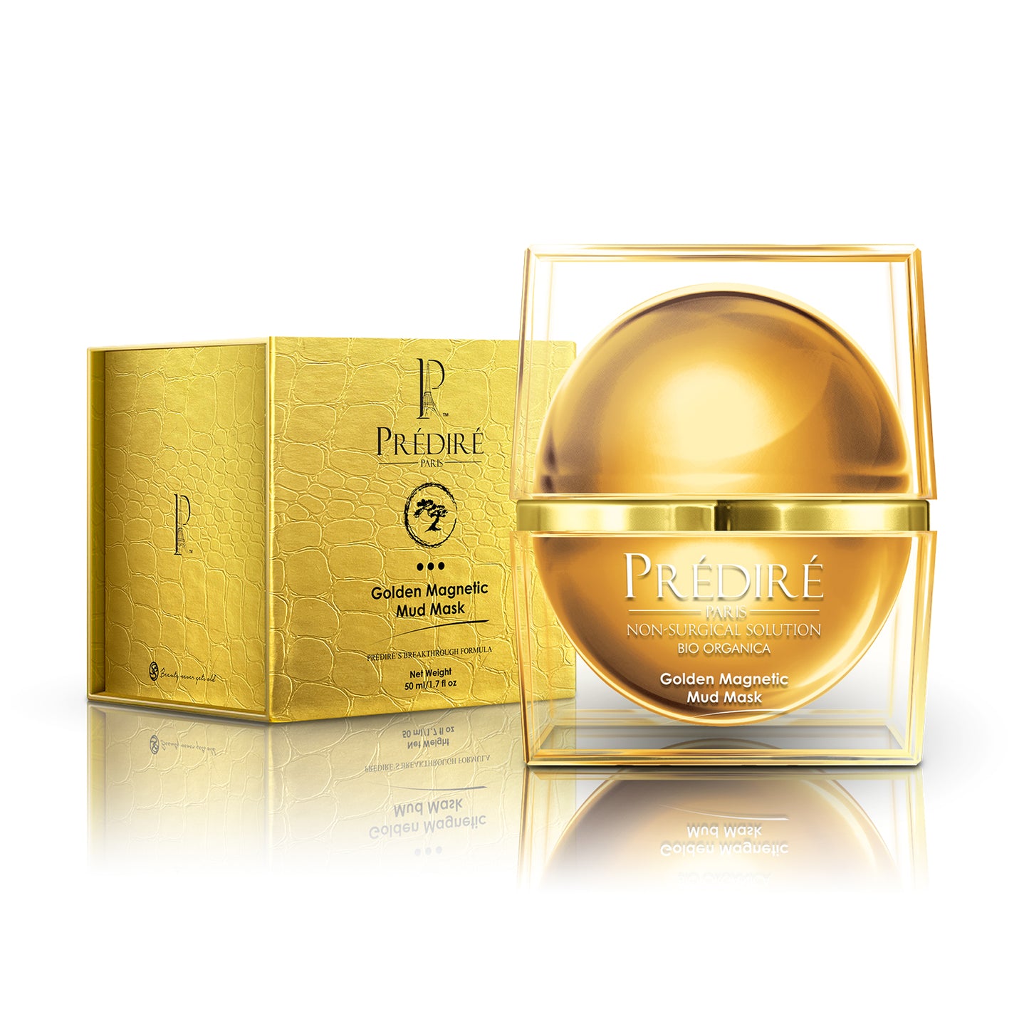 Golden Magnetic Mud Maska - Buster Kolagena i Kiseonika, 50ml