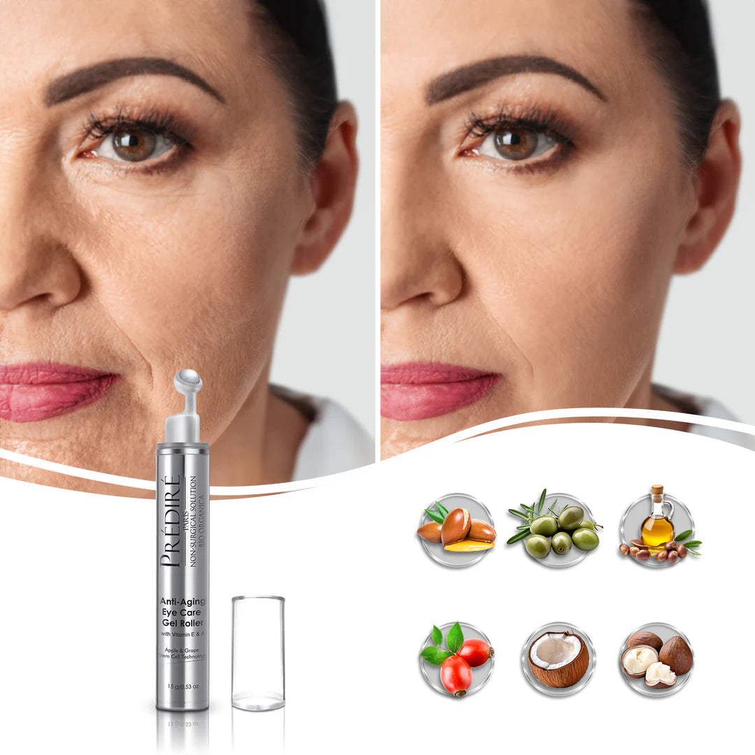Intensive Rapid Eye Care Gel Roller – Brza Regeneracija i Anti-Age Efekat (Tretira podočnjake i natečenost), 50ml, 15g