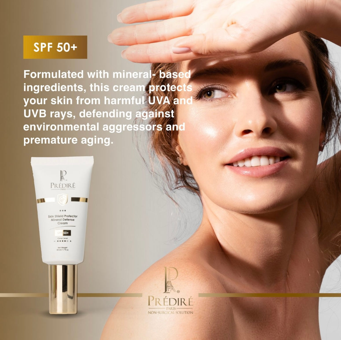 Skin Shield Zaštitna Mineralna Krema SPF 50+, 50ml