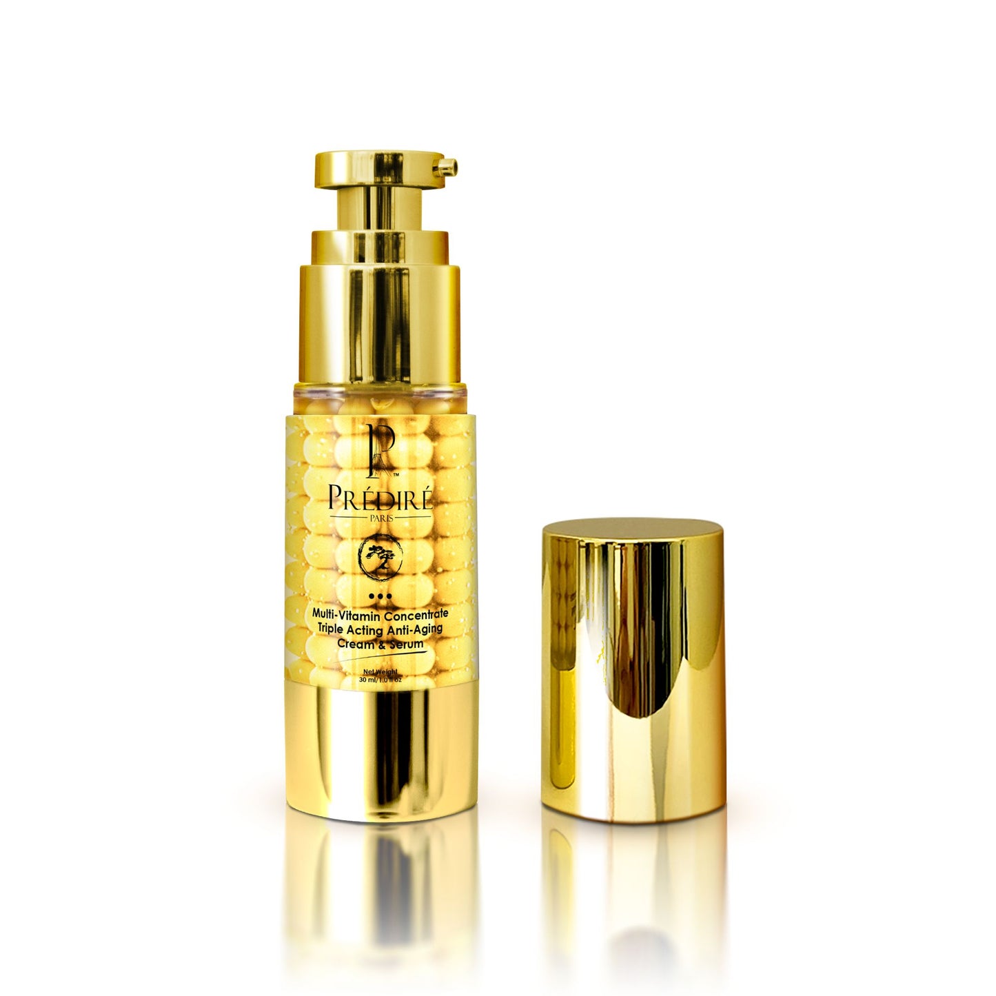 Multi-Vitamin Anti-Age 2u1 Serum & Krema - Trostruko delujuća, 30ml